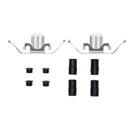 Dynamic Friction Co Disc Brake Hardware Kit, High Heat Resistance, , Front 340-31024